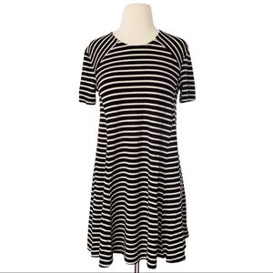 Abercrombie & Fitch black stripe dress size XS
